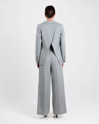 Emerald Open Back Blazer